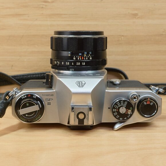 Pentax Spotmatic SP II 35mm SLR Film Camera, with 55mm f1.8 Super-Takumar Lens - Picture 5 of 10